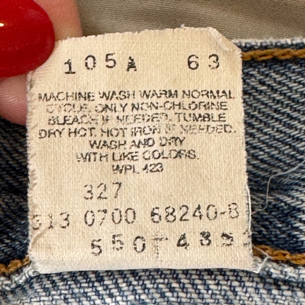 Vtg Levi's 550 Relaxed Fit Jeans 38x32 USA Made Baggy Dad Grunge Y2K Americana - Picture 4 of 11